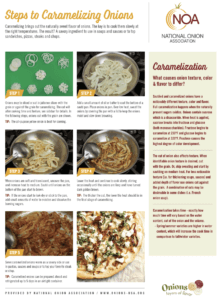 Caramelized Onion skill sheet